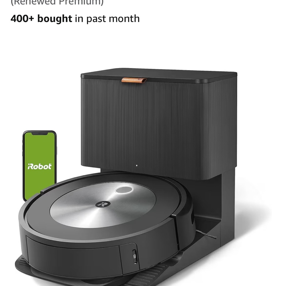 iRobot Roomba Robot Vacuum in Black